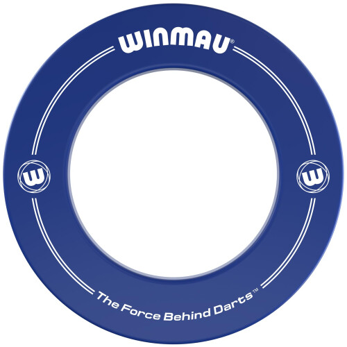 winmau WINMAU Blue Printed Dart Board Surround Ring ? Durable Wall Protector for Dartboards 1