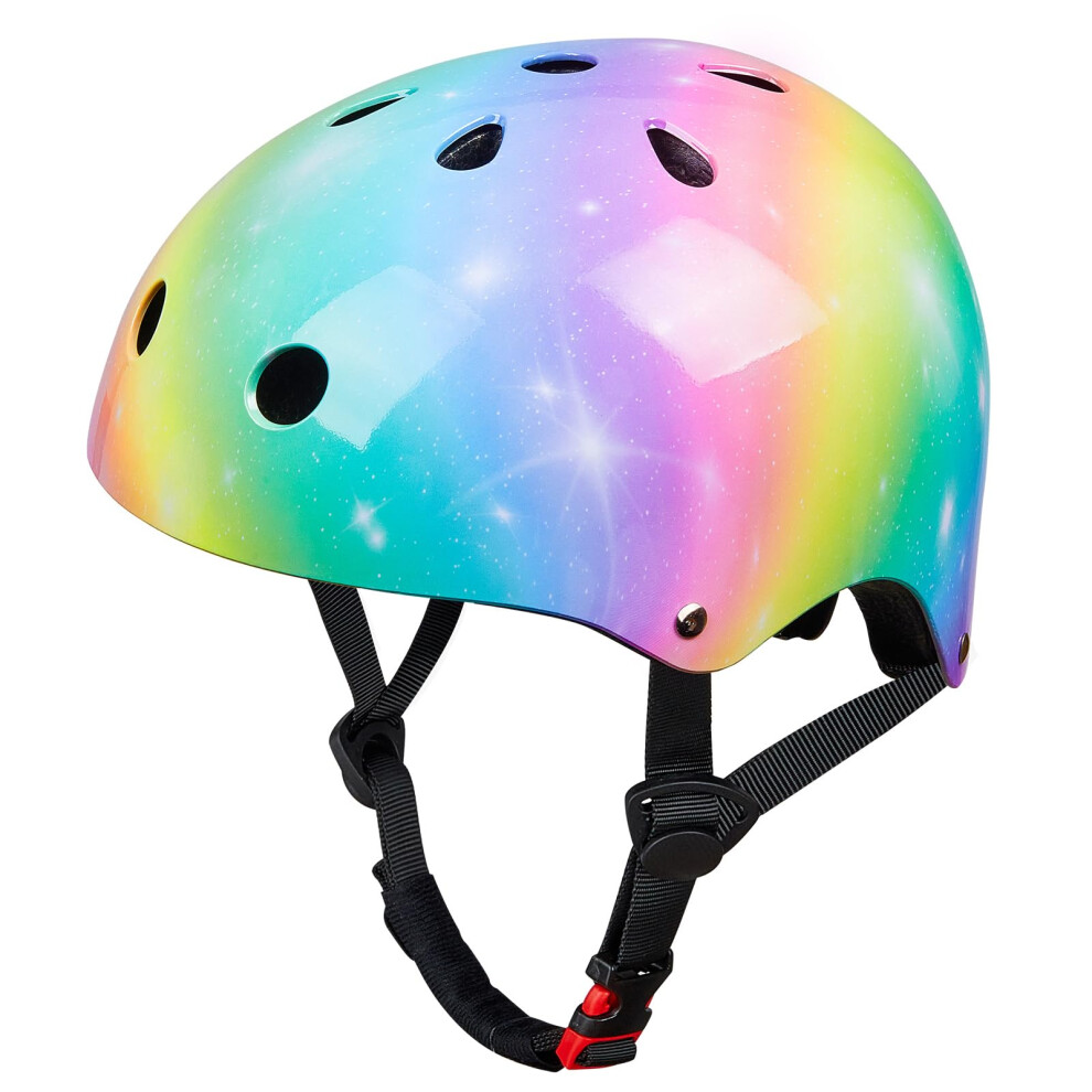 Mhjy Kids Bike Helmet, Toddler Helmet Girls Scooter Helmet Kids Cycling Helmets Skateboard Helmet For Boys Child, Age 3-8 Years