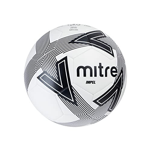 Mitre Mitre Impel Training Football, White/Black 2