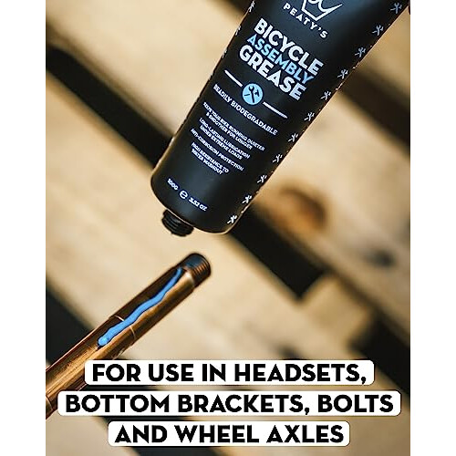 Peaty's General Bicycle Assembly Grease (100g) Readily Biodegradable Easy Application, High Performance, Long Lasting Under Extreme Loads - Great for 1