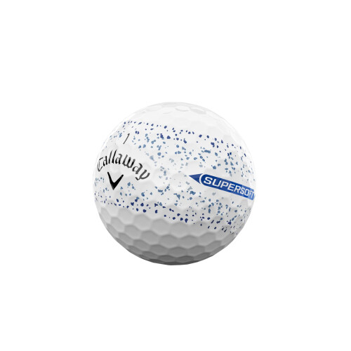 Callaway Callaway Golf Supersoft Golf Ball 2025, Splatter Blue 2