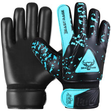 BEAST RAGE Goalkeeper Gloves for Kids Boys Youth,Soccer Goalie Gloves Kids with Double Wrist Support,Strong Grip Double Padded Palm football gloves