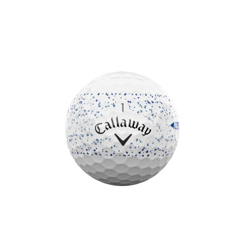 Callaway Callaway Golf Supersoft Golf Ball 2025, Splatter Blue 1