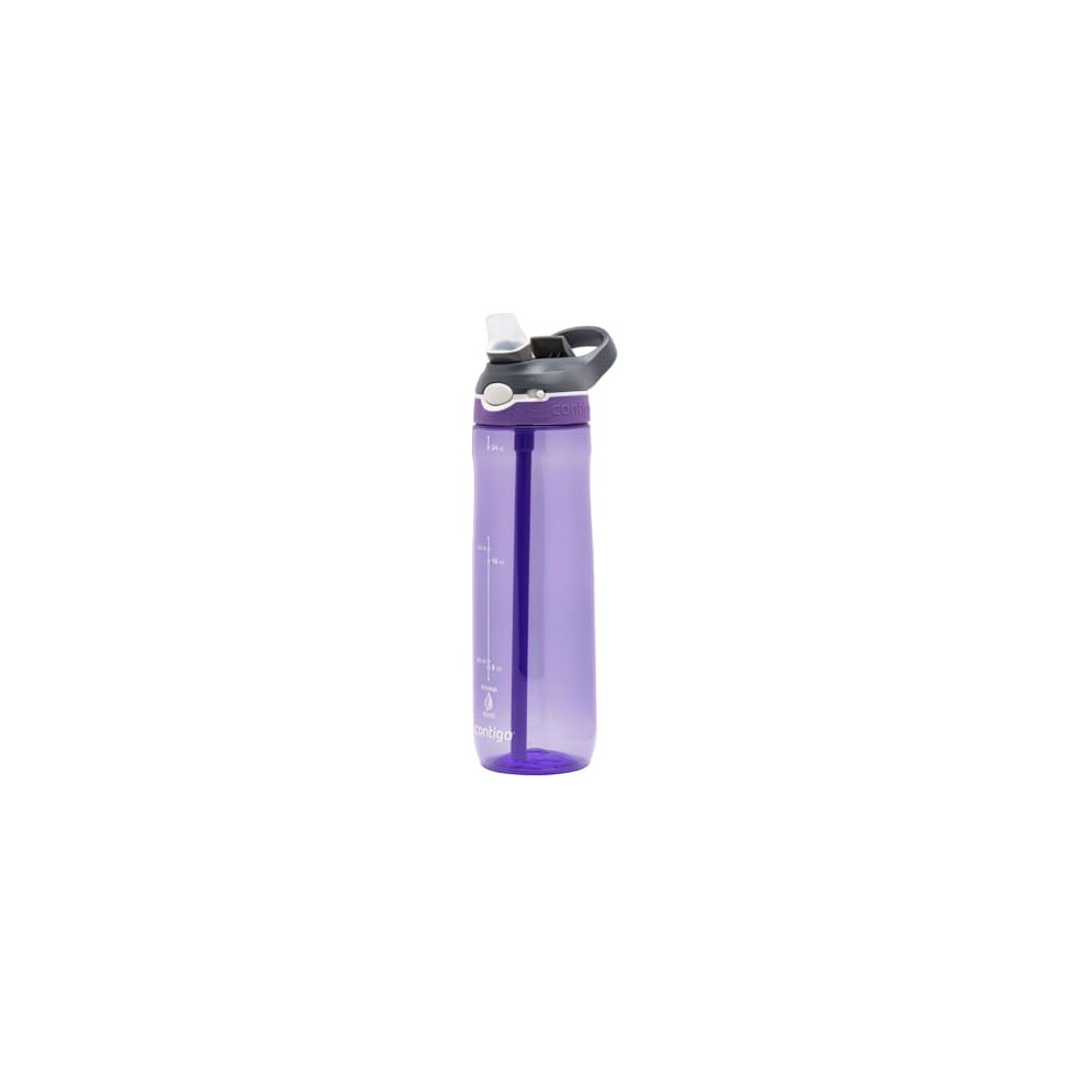 Contigo Cortland Autoseal Water Bottle | Large 720ml BPA Free Sports Flask | Leakproof Drink Bottle | Ideal for School, Gym, Bike, Running, Hiking