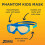 Zoggs Zoggs Phantom Kids Mask Blue Turquoise Clear 3