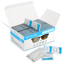 Pre-Moistened Screen Wipes MOSSLIAN 120 Pack Glasses Wipes Phone Lens Wipes for Glasses Laptop iPhone iPad Monitor