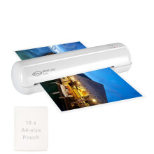 SINCHI 75-125 Micron, A4 Laminating Machine for Home, Office and School, Thermal Laminator Machine with 10 Laminating Sheets Starter Kit, 30-Minute