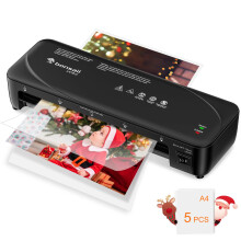 Bonsaii A4 Laminator Machine with Never Jam Technology, Dual Heat Settings, High-Speed Laminating, Max 230mm Width (A4 Size) - Ideal for Home, Office,