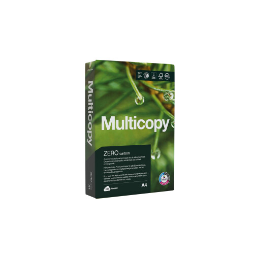 Multicopy Zero A4 80gsm Printer Paper - 1 Ream (500 sheets)