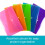 SUMMIT A4+ Heavy Duty Plastic Popper Wallets, Assorted Colours, Document Folders, Pack of 5 5