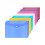 14 Pcs A4 Plastic Wallets File Folders Stationary Document Folders with Button 1