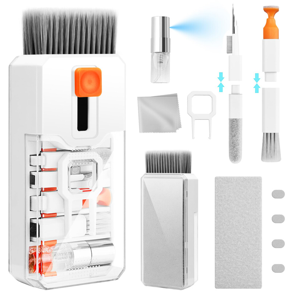 Ordilend Keyboard Cleaner Laptop Cleaning Kit, All-In-One Computer Keyboard Cleaning Kit, Multi-Function Pc Accessories Electronic Laptop Cleaner For 5051219575631