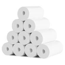 Thermal Paper for Kids Instant Print Cameras, 10 Rolls, Thermal Printer Paper White, Zero Ink Printing Paper for Kids Camera, Easy to Replace -