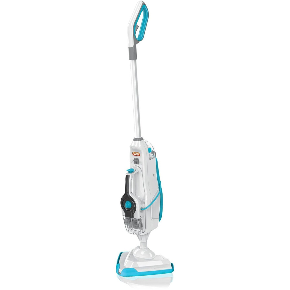 Vax Steam Fresh Combi Classic Mutlifunction Steam Mop | Detachable Handheld | 13 Piece Accessory Kit - S86-Sf-Cc, / 2.6L, 1600W White/Blue