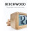aboveClock Digital Alarm Clock, Wooden Bedside Clock with Large LCD Backlit Display, Temperature, Snooze Function, Brightness Sensor, 3 AAA Battery 3