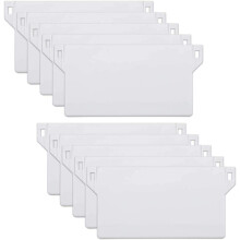 First Blinds Vertical Blind Weights 89mm (3.5 inches) - Replacement Spares Bottom Weights Slats - White (10)