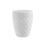 Addis Addis 518030 Diamond Style Round Swing Lid Bathroom Bin, White 1