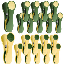 Fabsome Clothes Pegs for Washing Line, Pack of 20 Strong Grip Non Slip Washing Pegs, Soft Grip Long Lasting Plastic Laundry Pegs with Rubber Pad