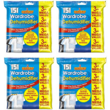 151 Products LTD 12 x Wardrobe Dehumidifier