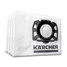 K?rcher Original Fleece Filter Bag KFI 357: 4 pieces, 3-ply, extremely tear-resistant and robust, custom-fit for K?rcher Wet and Dry Vacuum Cleaners