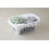 Addis Addis 510610 Rectangular Laundry Basket in White, 1 - Pack 2