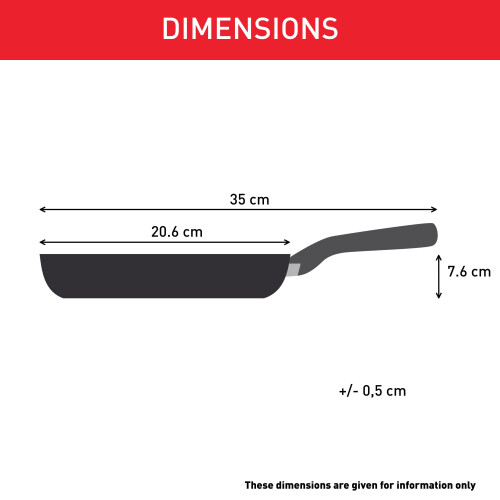Tefal Tefal Titanium Essential Non-Induction Non-Stick Frying pan 20cm 1