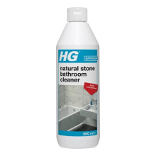 HG Natural Stone Bathroom Cleaner, Bath & Shower Cleaner for Tiles, Highly Concentrated Tiled Wall & Bathroom Floor Cleaner, Limescale Remover & Soap