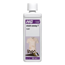 HG Stain Away 7 Rust, Stain Remover for Stubborn Rusty Marks, Erases Stains from Clothes, Tiles, Flagstone, Concrete & Natural Stone Surfaces, Textile