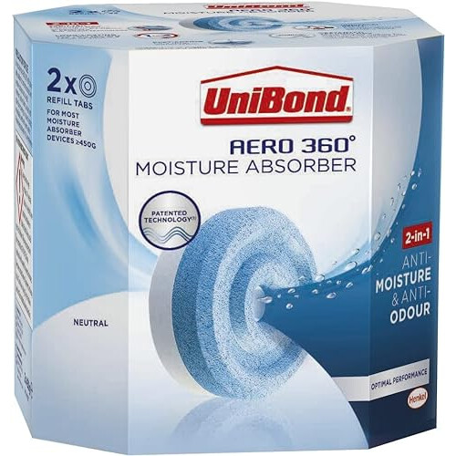 Unibond Unibond Aero 360 Neutral Refill Pk2 1