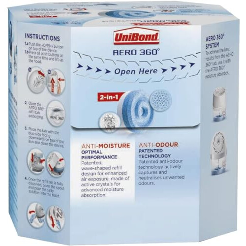 Unibond Unibond Aero 360 Neutral Refill Pk2 2