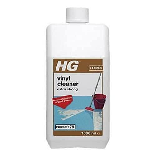 HG Vinyl Cleaner Extra Strong, LVT Floor Cleaner & Vinyl Floor Cleaner, Multi Surface Floor Cleaner Liquid, Effective Rubber Floor Cleaner & Lino