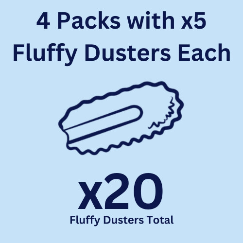 Pledge Fluffy Duster Refills x5 (Pack of 4) 2