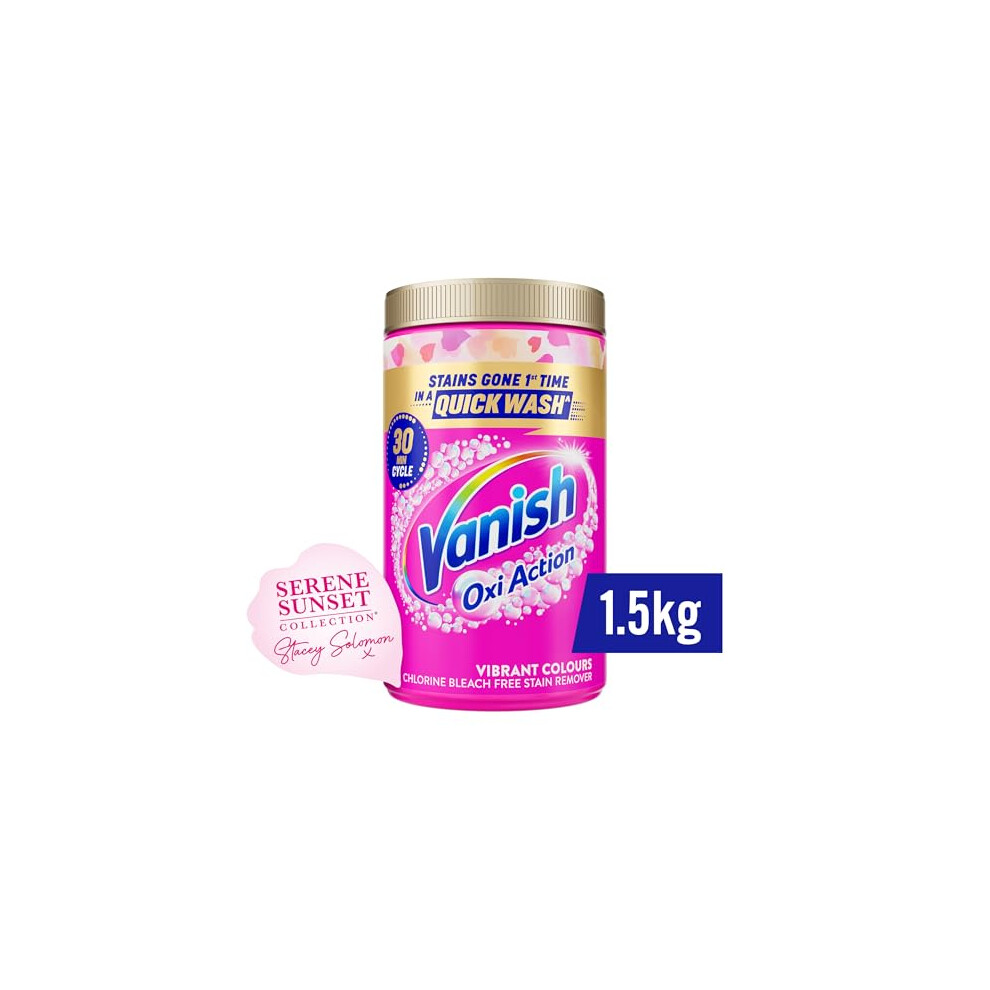 Vanish Fabric Stain Remover, Gold Oxi Action Powder, 1.5 kg