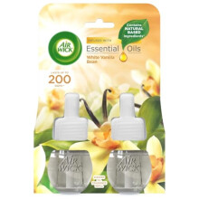 Air Wick Liquid Electrical Twin Refill EO White Vanilla Bean,Pack 2 x 19 ml (Packing May Vary)