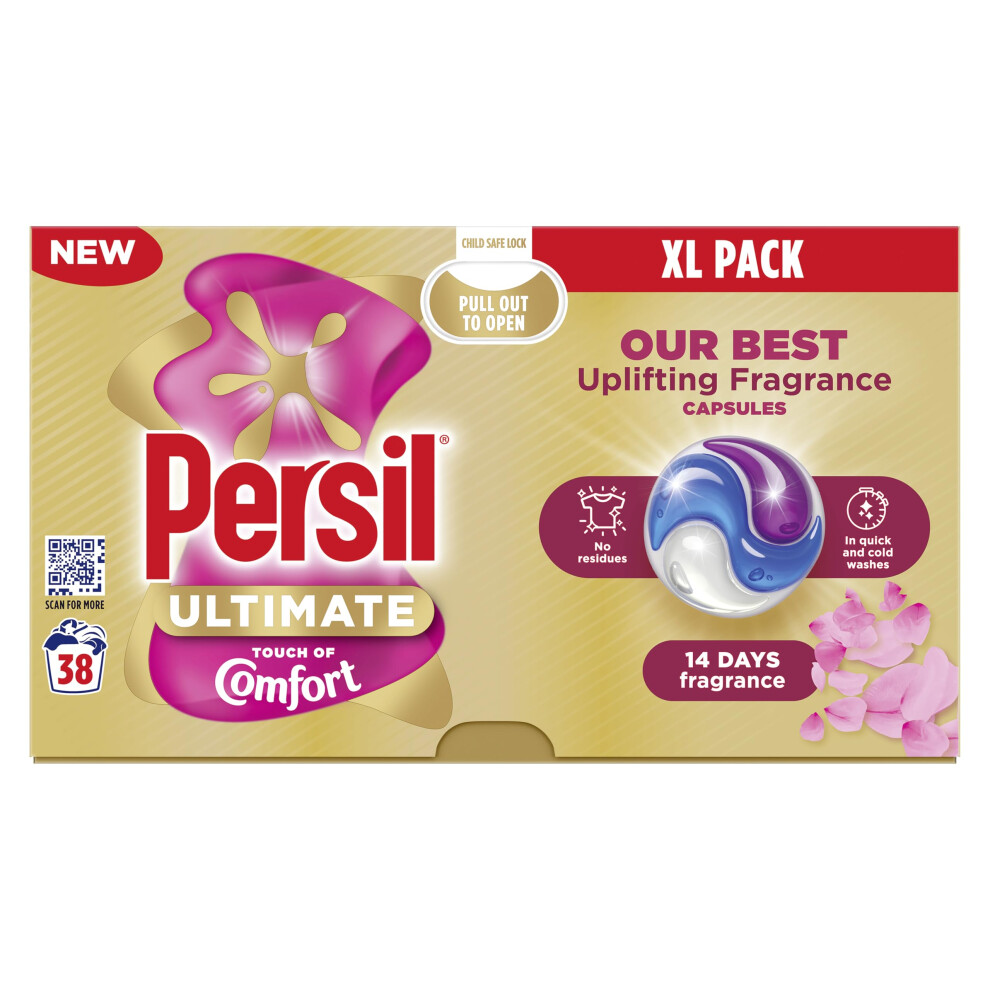 Persil Ultimate Touch of Comfort Washing Capsules 38 washes