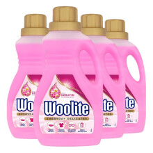 Woolite Laundry Detergent Liquid, 750ml, Pack of 4, For Delicates, Hand & Machine Wash, 48 Washes
