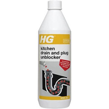 HG Kitchen Drain & Plug Unblocker, Natural Drain Unblocker, Heavy Duty Drain Cleaner, Kitchen Sink Unblocker & Kitchen Cleaner for Pipes, Septic Tank