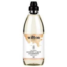 Wilton London Eco Friendly Cedarwood Laundry Liquid 28 Washes - Non-Bio - Plant-based Biodegradable Laundry Detergent - Packed with Essential Oils -