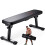 WINNOW Weight Bench Folding Workout Bench with Carrying Handle Flat Home Training Multiuse Fitness Bench 1