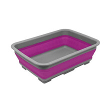 RAM ONLINE Collapsible Washing Up Bowl - Portable 10 Litre Water Storage Basin Ideal for Camping, Caravans, Outdoor Activities, Kitchen and More -