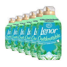 Lenor Outdoorable Fabric Conditioner 210 Washes, 6x490ml, Northern Solstice - Ultra Concentrated Freshness