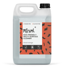 Miniml Eco Multi Surface Cleaner General Purpose Spray 5L Refill ? Blood Orange Scented for Cleaning All Surfaces Floors Walls Glass Kitchen Bathroom