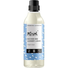 Miniml Eco Laundry Liquid Washing Detergent 1L - Natural Non Bio Fresh Linen Scented Clothes and Fabric Softener for Machine or Delicate Hand Cleaning