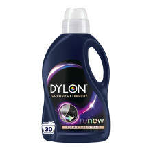 Dylon Black & Dark Detergent (30 Wash Loads), Liquid Laundry Detergent for all Black & Dark Clothes, renewing in every wash with optimal results in 10