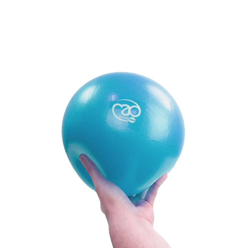 Fitness Mad Exer-Soft Stability Ball, Soft Pilates Ball, 3 Sizes: 7?, 9? & 12?, Mini Gym Ball for Pilates, Yoga, Core Training and Physical Therapy