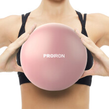 PROIRON Soft Pilates Ball - Small Exercise 25cm for Yoga, Pilates, Stability, Fitness, Core Training, Physical Therapy, Balance, Barre, Stretching,