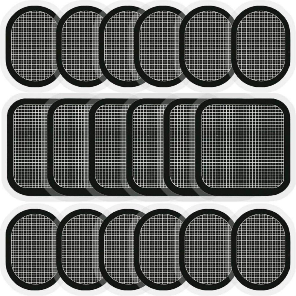 SOYOKO Replacement Gel Pads,18 Pieces Electrodes Pads, Updated Electrodes Body Pads Gel Adhesive, Compatible with Abs Belt-image-OPC-PGPHVD7-NEW