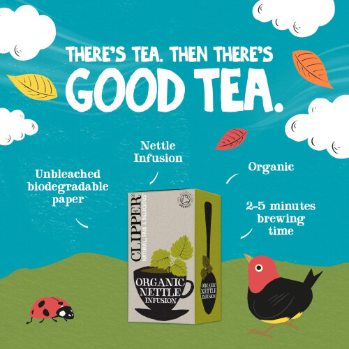 Clipper Clipper Organic Nettle Herbal Infusion Tea (20 Bags) 1