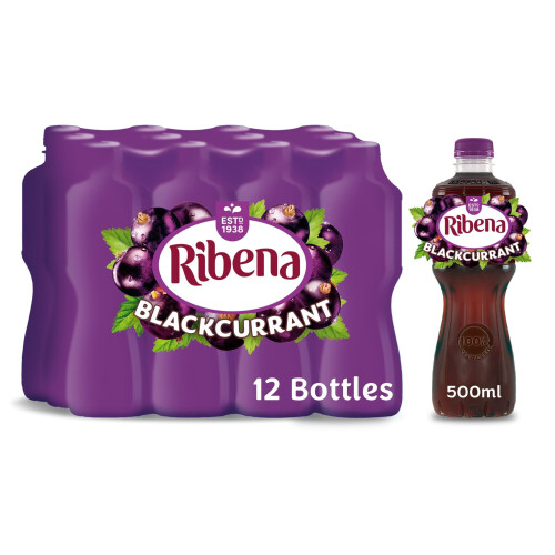 Ribena Ribena Blackcurrant 12x500ml