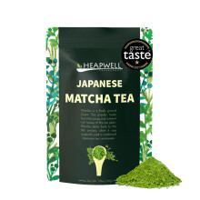 Heapwell Matcha Premium High Grade - Authentic Premium Grade Matcha Green Tea Powder from Japan (50g, 1.76oz)